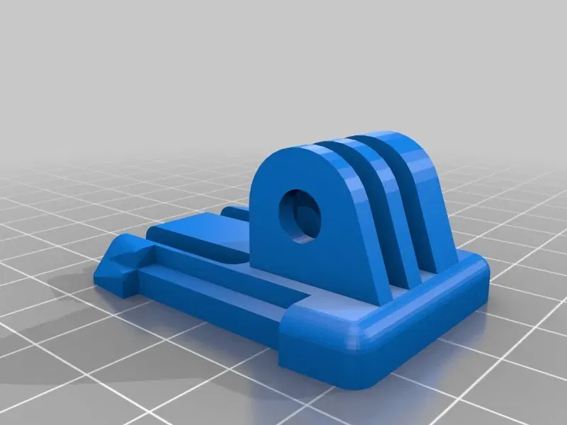 Giá đỡ clip GoPro đơn giản hóa cho in 3D - Image 2