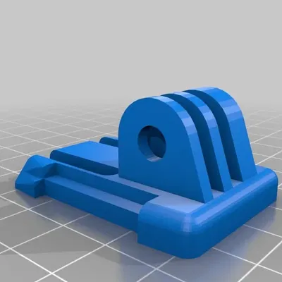 Giá đỡ clip GoPro đơn giản hóa cho in 3D