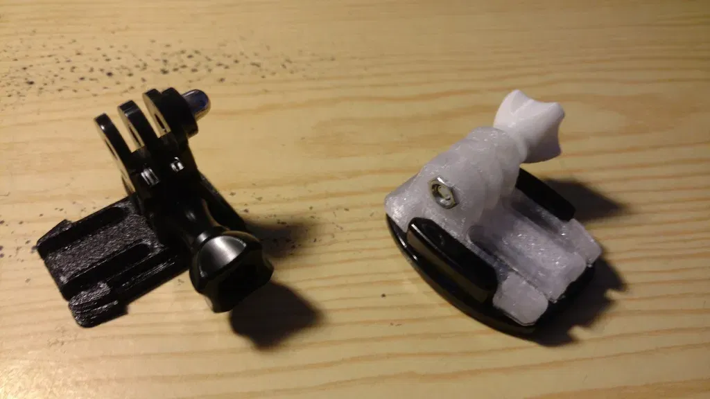 Giá đỡ clip GoPro đơn giản hóa cho in 3D - Image 4