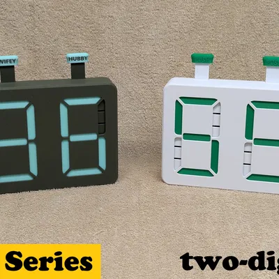 Thân máy đếm 7 đoạn, v3.0, Hai Chữ Số