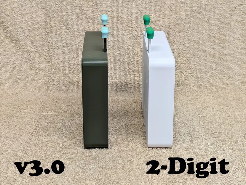 Thân máy đếm 7 đoạn, v3.0, Hai Chữ Số - Image 2