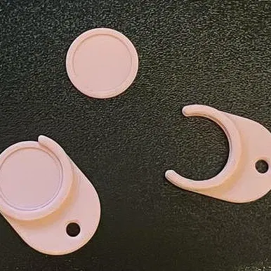 Móc khóa tiền xu hình đồng xu 50 euro cho xe đẩy mua sắm