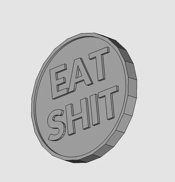 Tiền điện tử "Eat Shit" với thiết kế độc đáo - Image 3