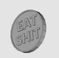 Tiền điện tử "Eat Shit" với thiết kế độc đáo - Thumbnail 3