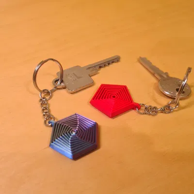 Móc Khóa Fidget (Lục Giác/Ngũ Giác/Tứ Giác/Tam Giác)