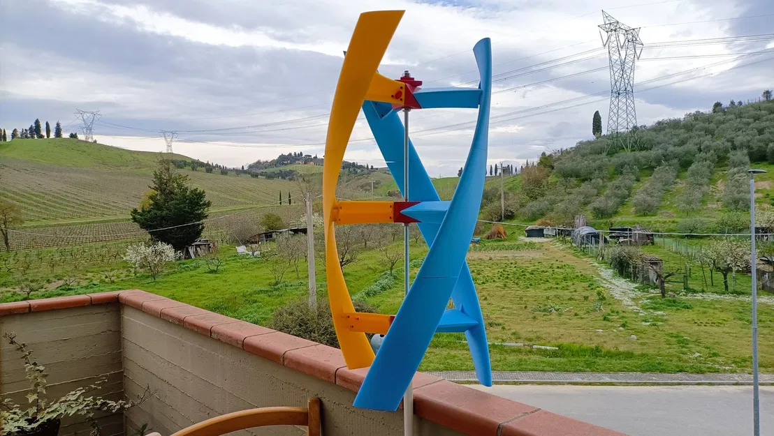 Dự án Tuabin Gió Trục Dọc Aeolus V2.2 - Image 2