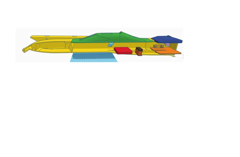 Thuyền P9 Rigger Rc Boat - Image 1