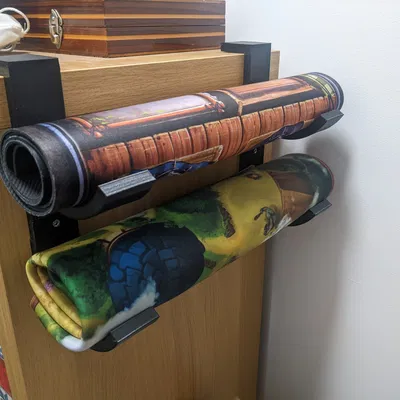 Kệ đựng cuộn lót bàn chơi game cho IKEA KALLAX