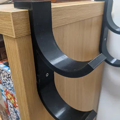 Kệ đựng cuộn lót bàn chơi game cho IKEA KALLAX