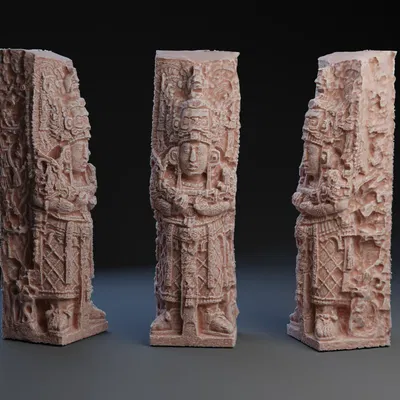 Chúa Tể 18 Thỏ: Stela B từ Copan