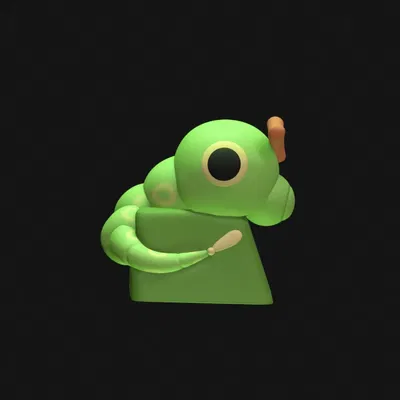 Keycap Caterpie Nº0010