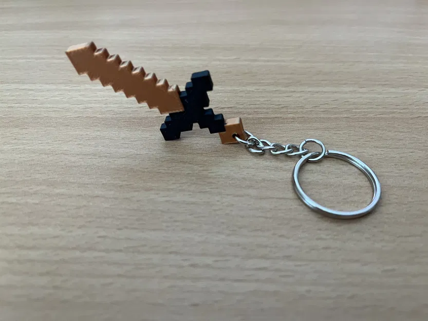 Móc khóa Minecraft các loại công cụ v_1 - Image 3