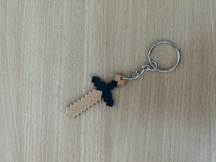 Móc khóa Minecraft các loại công cụ v_1 - Image 4