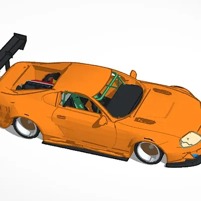Mô hình Supra Mk4 độ
