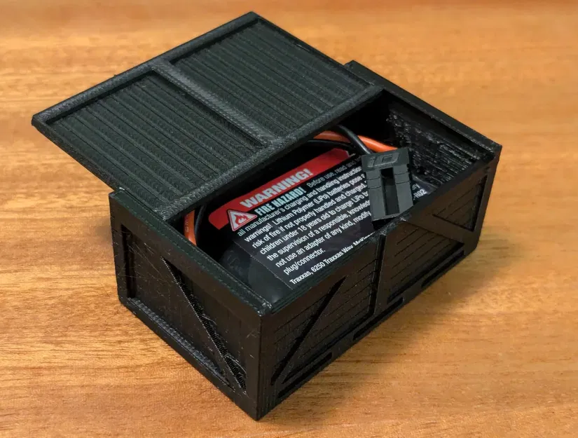 Hộp đựng pin TRX-4M đi du lịch - Image 2