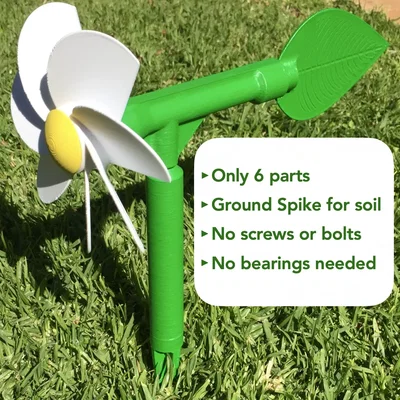 Chong Chóng Hoa / Cối Xay Gió Hình Hoa