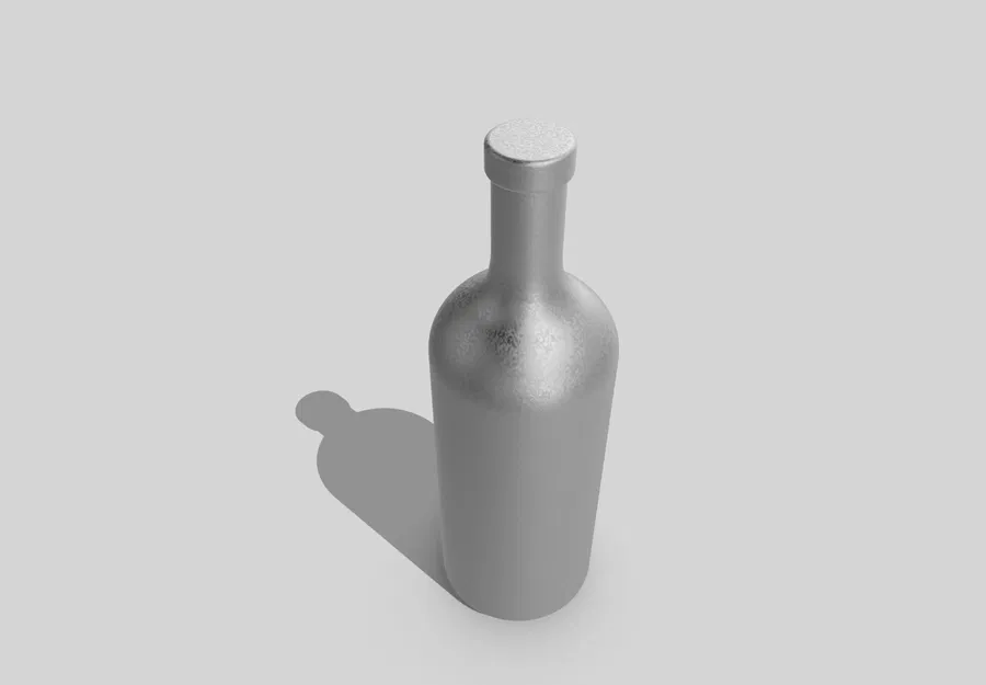 Chai Rượu Vang Đơn Giản - Image 2