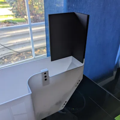 Bảng hỗ trợ cho thùng rửa/ xả/ chất thải từ máy in 3D