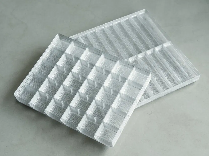 Khay đựng linh kiện điện tử Gridfinity - Chế độ "Vase Mode" - Image 1