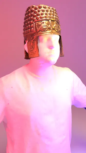 Mũ Trụ Dacia Romania - Dacian Helmet - Image 2