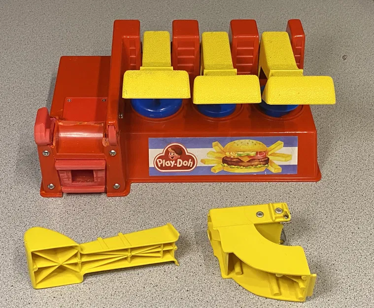 Bộ dụng cụ làm bánh hamburger Play-Doh được sửa chữa sau 30 năm - Image 2