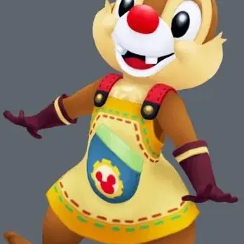 Mô Hình Kingdom Hearts Chip Và Dale