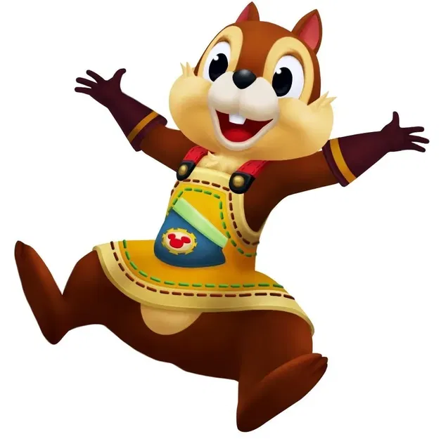 Mô Hình Kingdom Hearts Chip Và Dale - Image 9