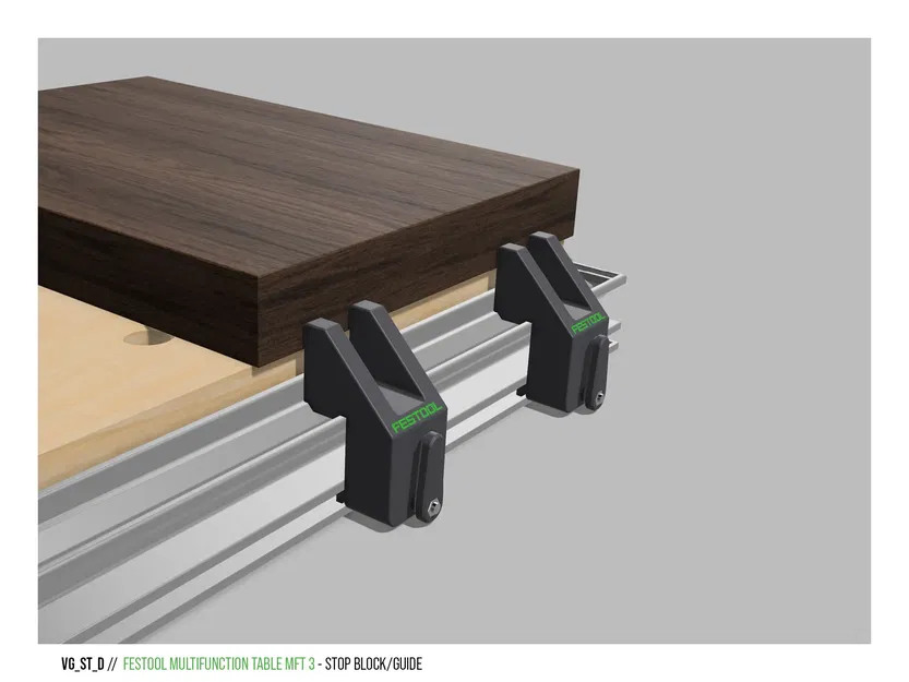 CHẶN VÀ THANH DẪN HƯỚNG CHO FESTOOL MFT 3 - Image 8