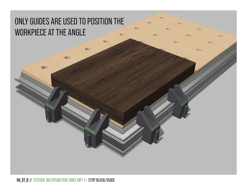 CHẶN VÀ THANH DẪN HƯỚNG CHO FESTOOL MFT 3 - Image 9