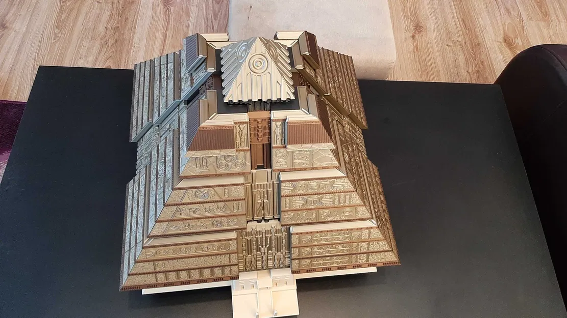 Tàu Kim Tự Tháp Lớp Cheops từ Stargate - Image 3