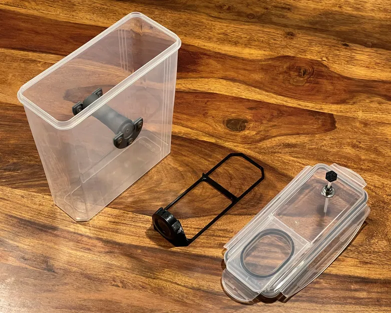 Hộp Sấy Sợi Nhựa Mỏng Có Giá Đỡ Cuộn Dây Bi - Image 3