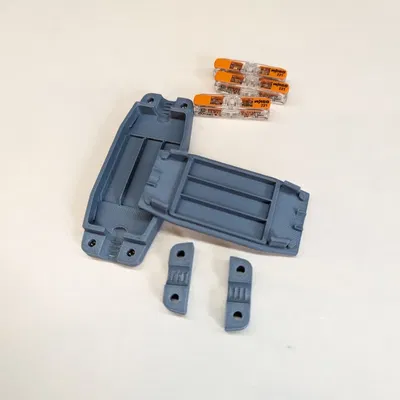 Hộp nối Inline Wago 221 cho dây mềm 2, 3, 4 hoặc 5 ruột