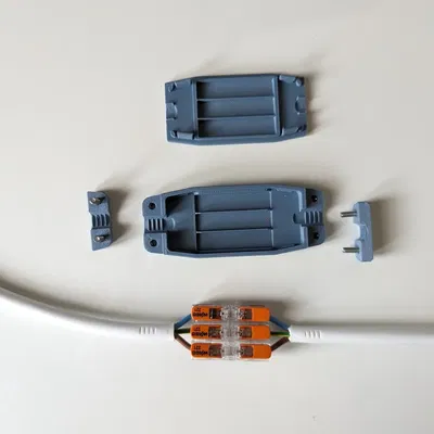 Hộp nối Inline Wago 221 cho dây mềm 2, 3, 4 hoặc 5 ruột