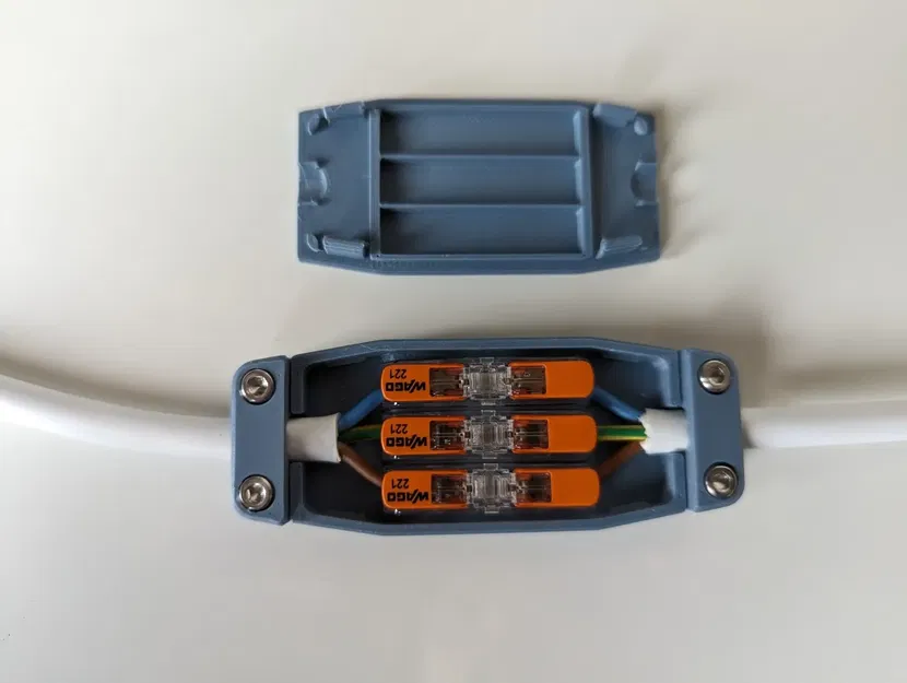 Hộp nối Inline Wago 221 cho dây mềm 2, 3, 4 hoặc 5 ruột - Image 5