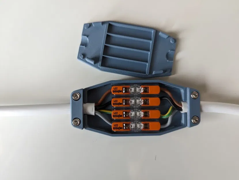 Hộp nối Inline Wago 221 cho dây mềm 2, 3, 4 hoặc 5 ruột - Image 8