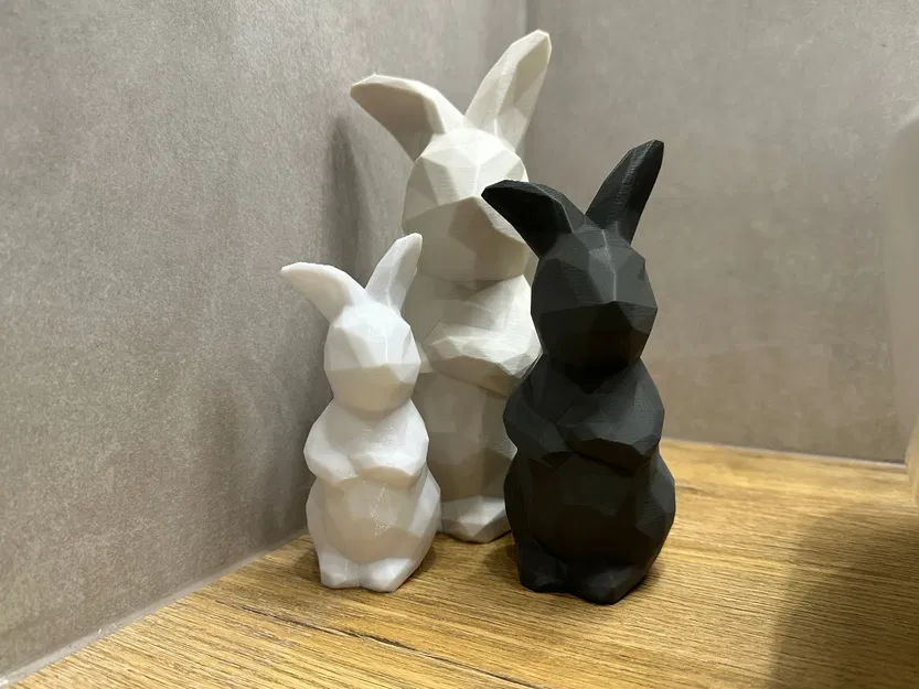 Thỏ - Low Poly, Phục Sinh - Image 1