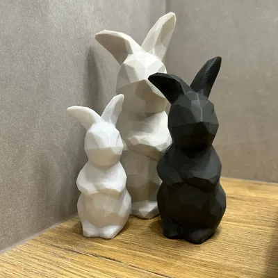 Thỏ - Low Poly, Phục Sinh