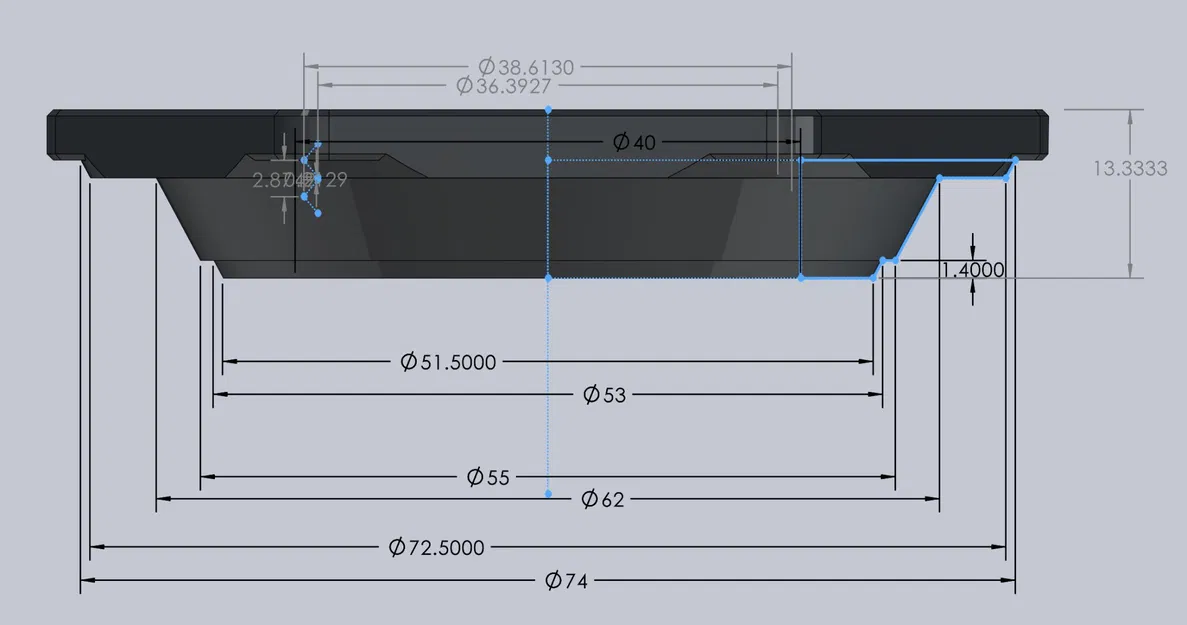 Khung Giá Đỡ Cuộn Chỉ Trọng Lực Êm Hơn & Đáng Tin Cậy Hơn và Đai Ốc Bậc - Image 3