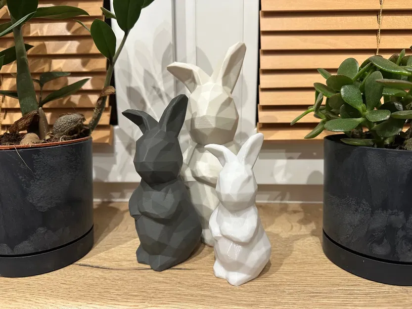 Thỏ - Low Poly, Phục Sinh - Image 2