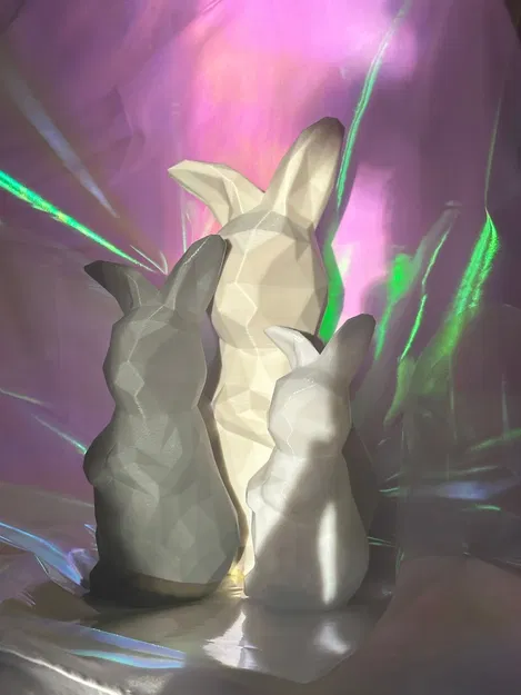 Thỏ - Low Poly, Phục Sinh - Image 3