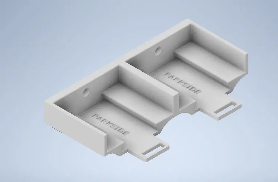 Giá đỡ đôi gắn tường cho pin Parkside - Image 2