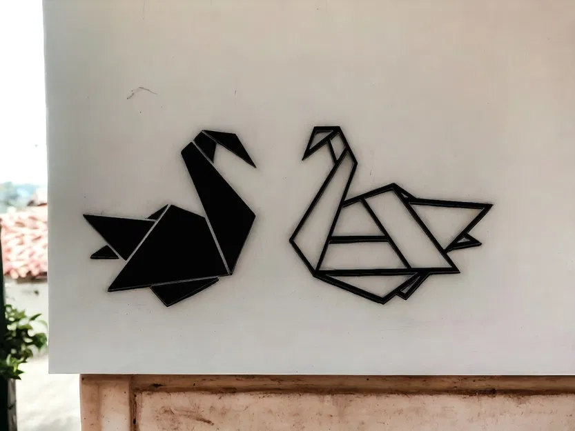 Thiên Nga Giấy Hình Học Từ Phim Vượt Ngục - Image 1