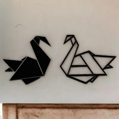 Thiên Nga Giấy Hình Học Từ Phim Vượt Ngục