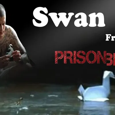 Thiên Nga Giấy Hình Học Từ Phim Vượt Ngục