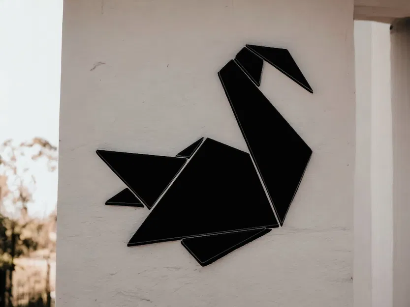 Thiên Nga Giấy Hình Học Từ Phim Vượt Ngục - Image 4