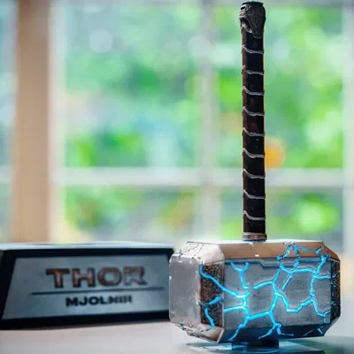 Mjolnir Phát Sáng Chạy Bằng Pin
