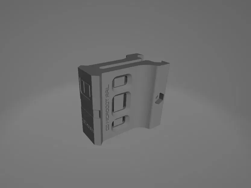 Giá đỡ ray CD Red-Dot điều chỉnh 35-40-45mm - Image 1