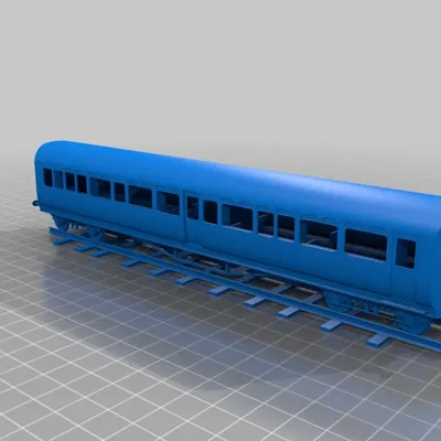 Mô hình Tàu GWR Autocoach Đường Sắt Tỷ Lệ OO