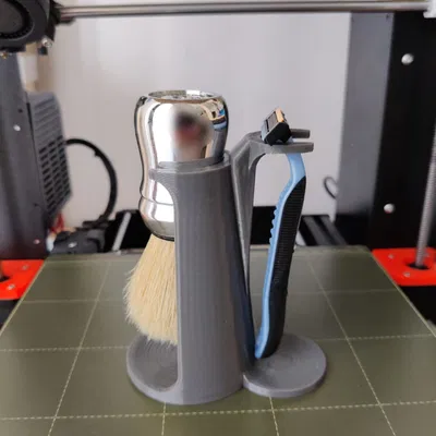 Giá đỡ bàn chải cạo râu tiện lợi cho phòng tắm