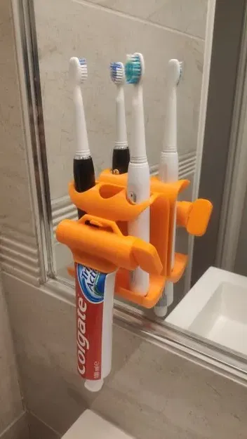 Dụng Cụ Nặn Kem Đánh Răng và Giá Đỡ Bàn Chải - Image 2